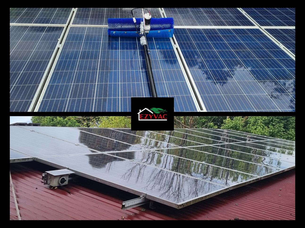 Solar Panel Cleaning 1